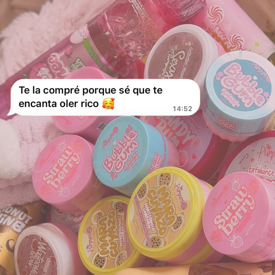 Splashes, cremas y exfoliantes con aromas deliciosos