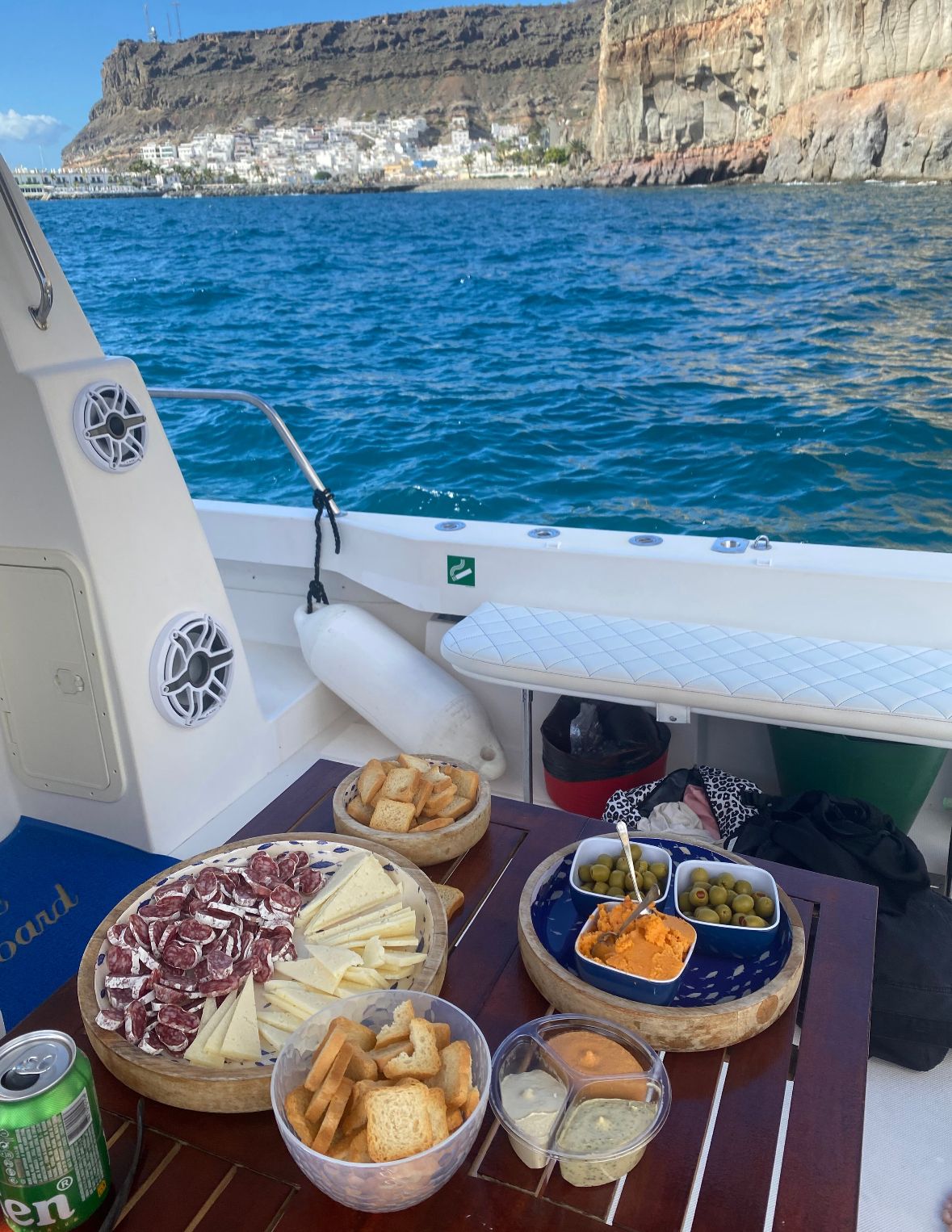 Carmelina a bordo