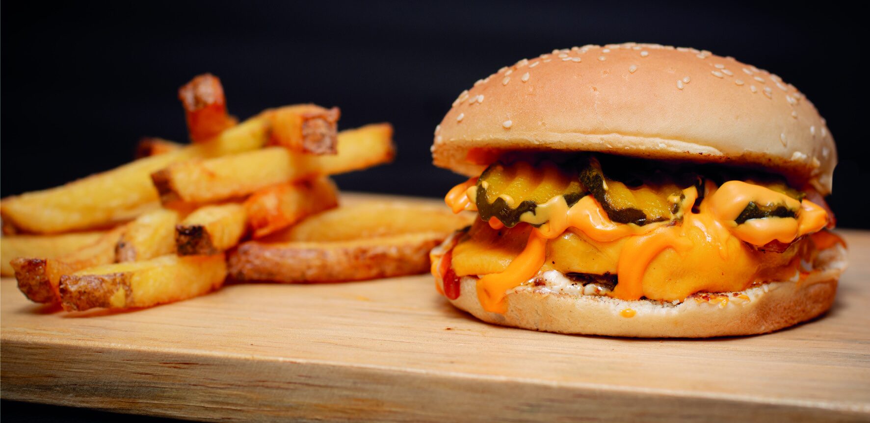 Hamburguesas y pepitos
